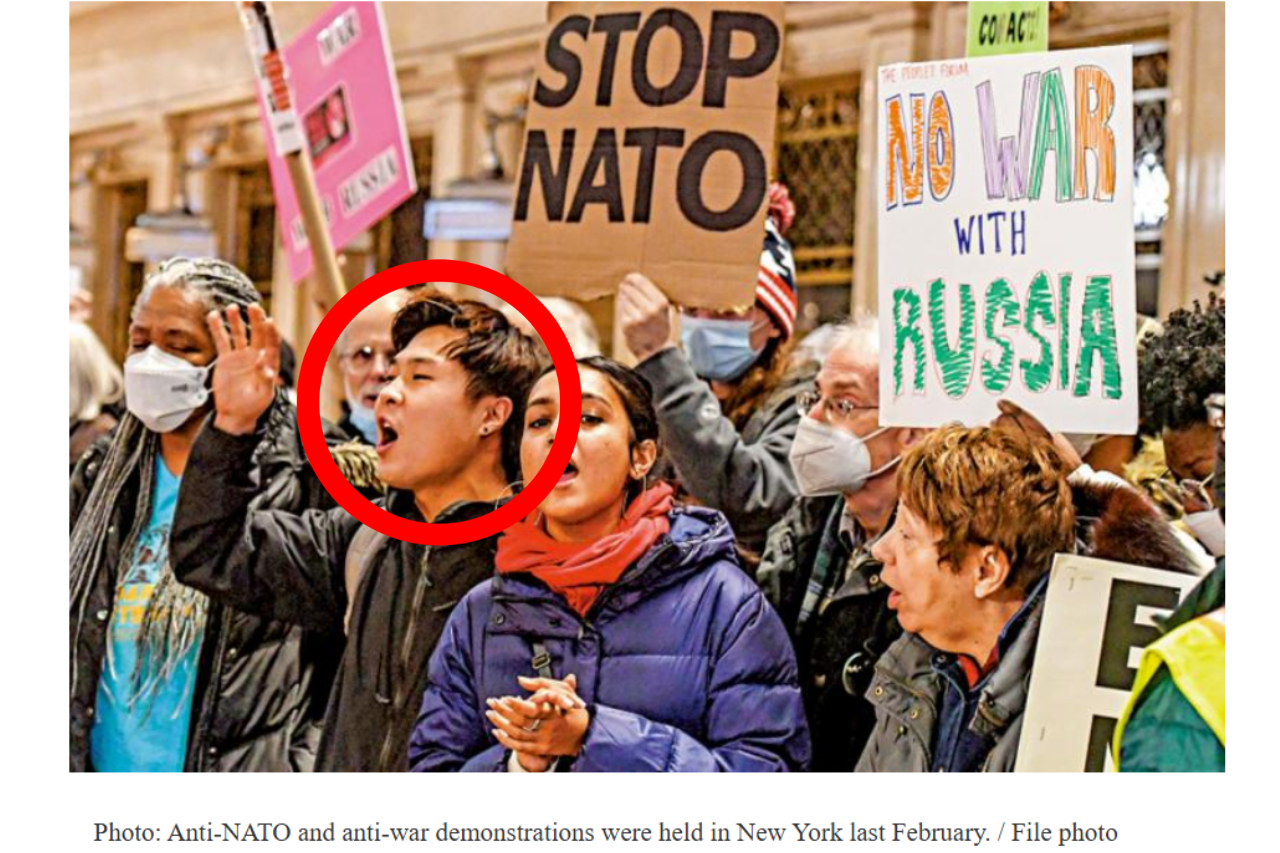 Stop NATO rally — David Chung documented